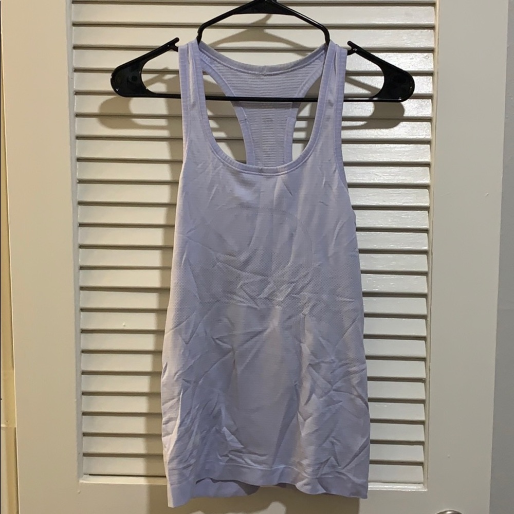 Purple lululemon tank top